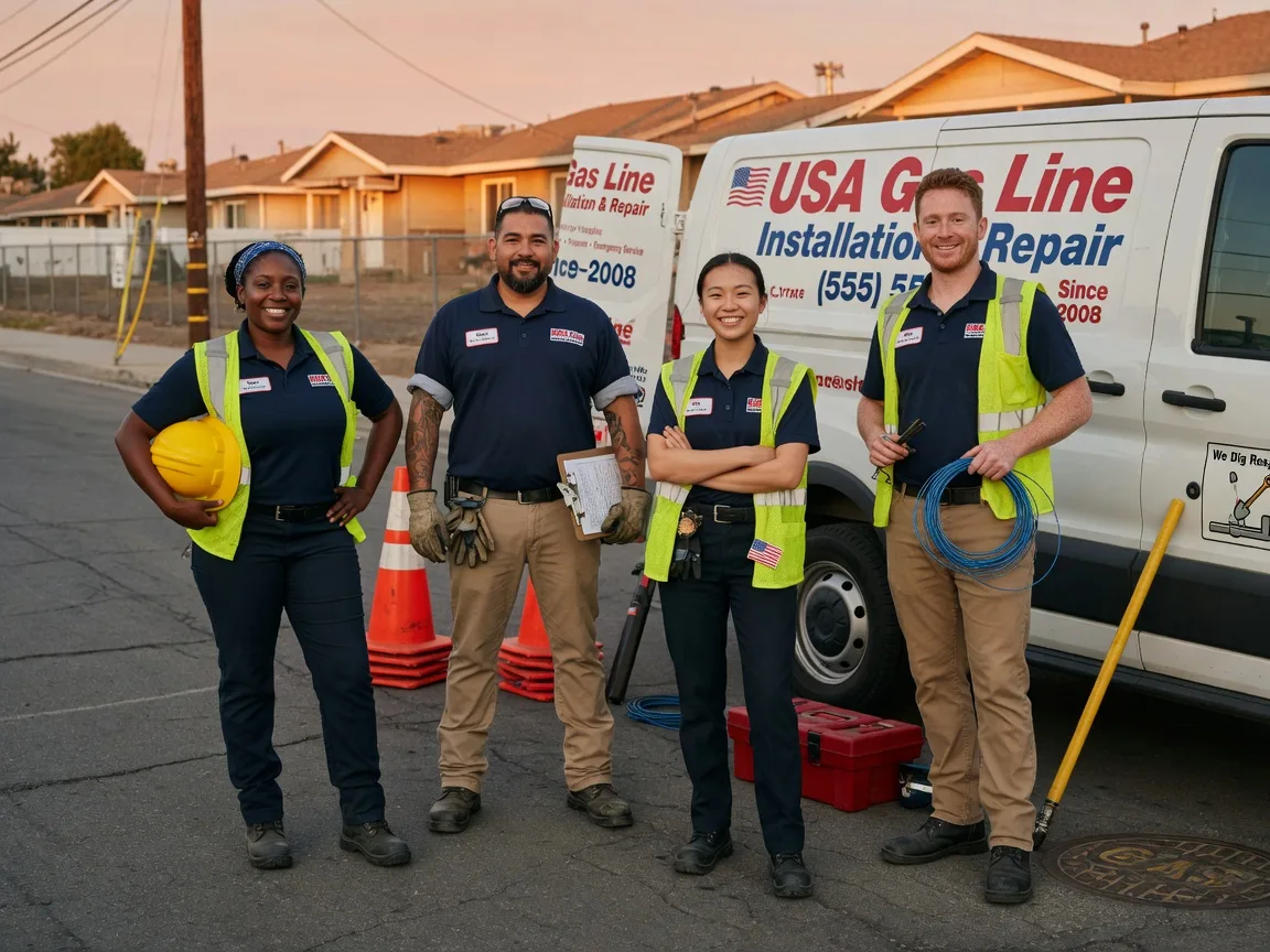 Gas Line Installation company in Cantua Creek, CA